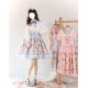 Strawberry Witch Rabbit In The Rose Garden Skirt, JSK and One Piece(Full Payment Without Shipping)